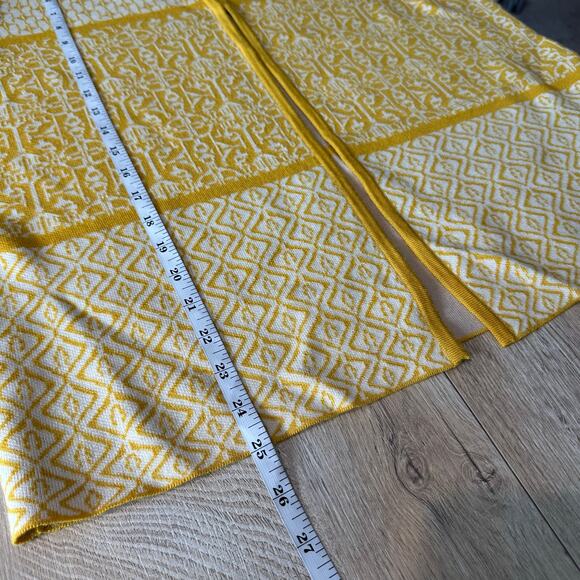 Peter Hahn Wool Blend Cardigan Yellow Danish 44 or US 14 - Picture 12 of 12